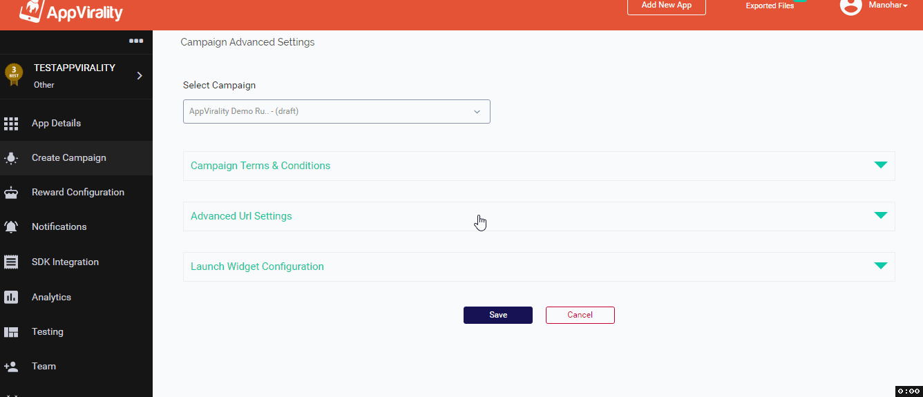 Advanced URL Settings