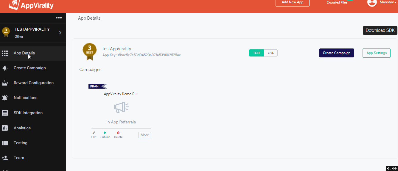 Navigate: Advanced Settings