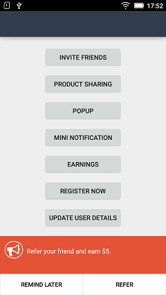 Mini Notification