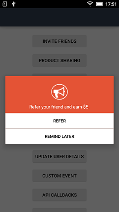 Pop Up Notification