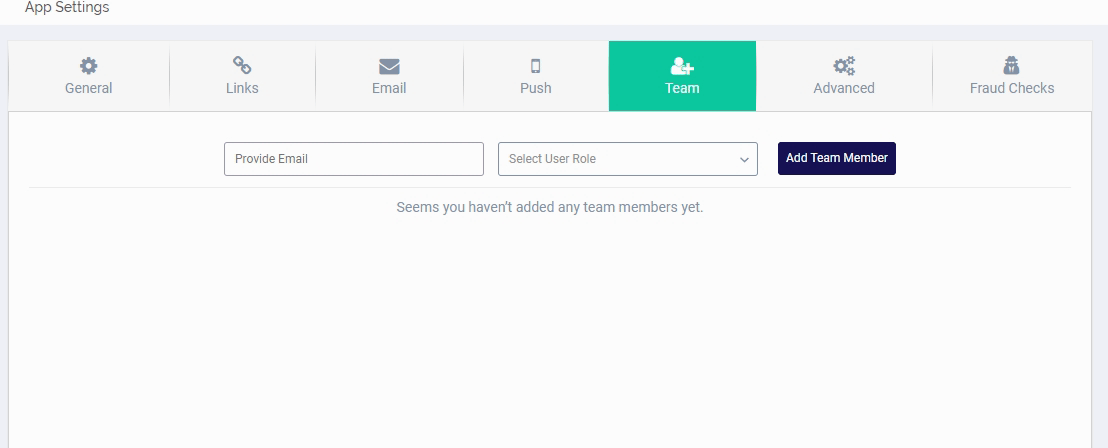 Team users adding